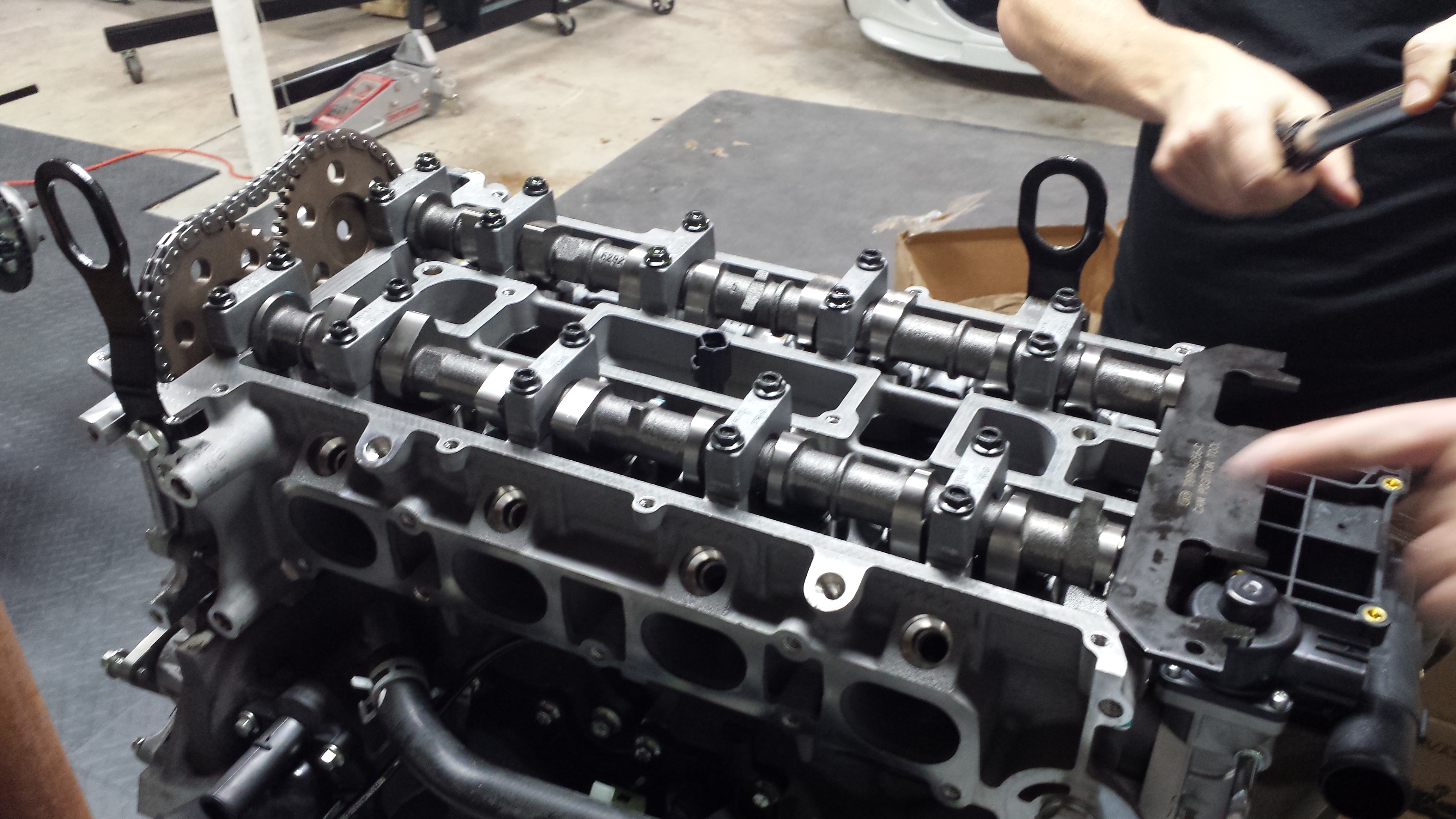 New camshaft in