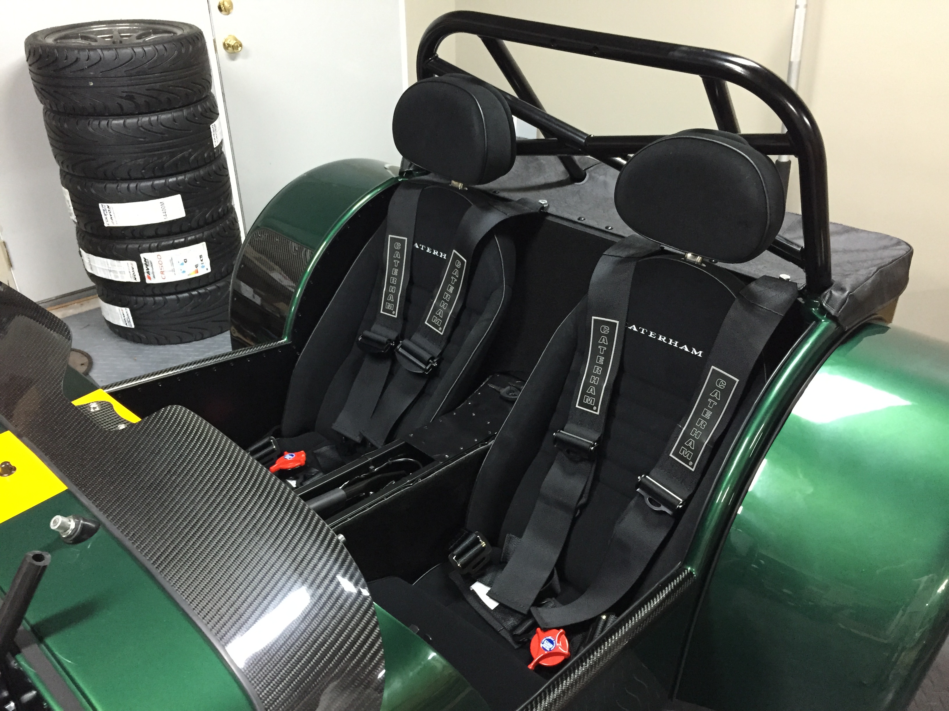 Seats and harnesses in